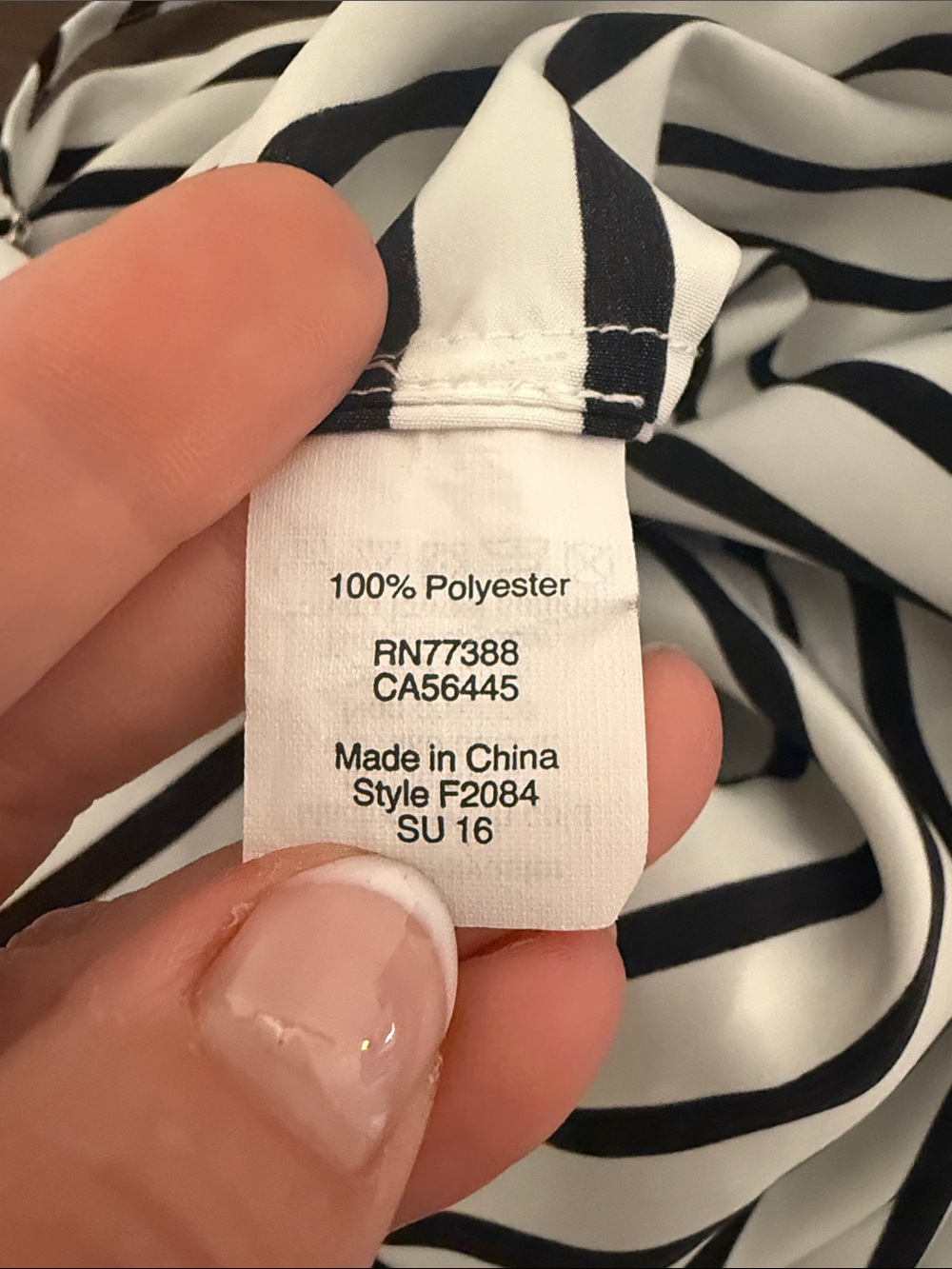 J. Crew Navy & White Striped Tie-Waist Romper - Picture 6 of 6